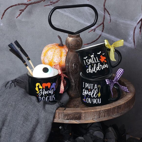 NEW 3Pk Hocus Pocus Espresso Mugs-Winifred-Sarah-Mary - Picture 2 of 8